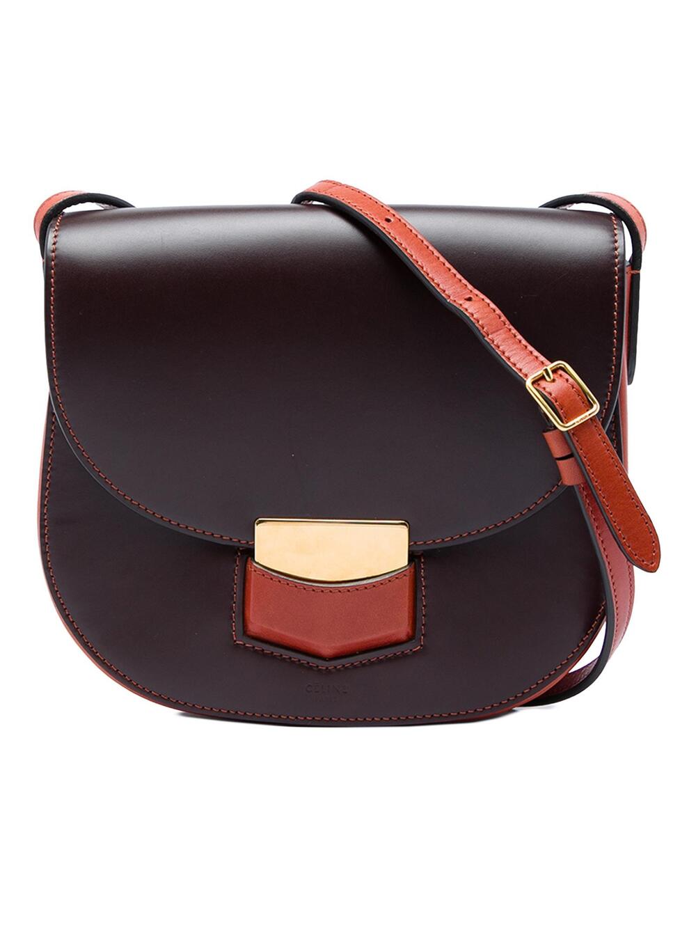 Celine Small Bicolor Glazed Calfskin #330654C47B